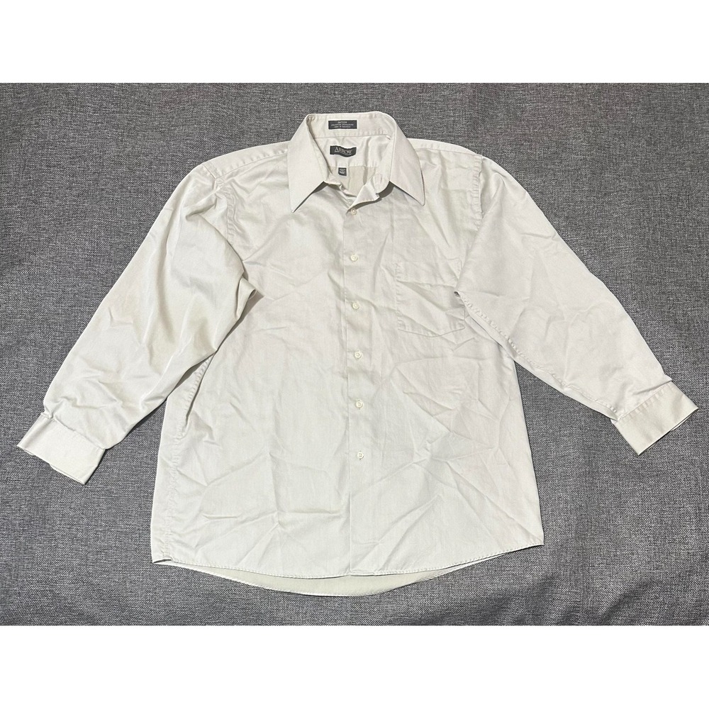 Arrow Men's 16-16 1/2 32/33 L Long‎ Sleeve Shirt